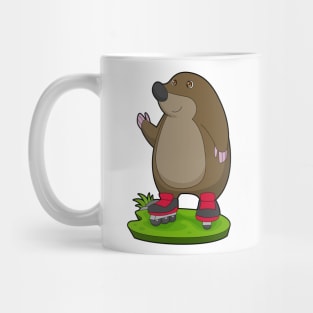 Mole Inline skating Roller skates Mug